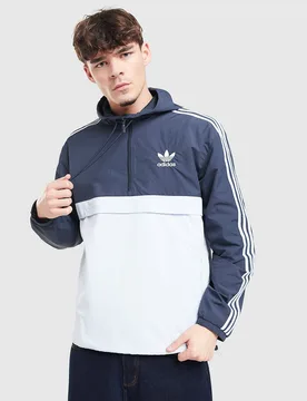 Overhead Retro Windbreaker - Herren, Blau - male - Size: M - adidas Originals - FashionsVida