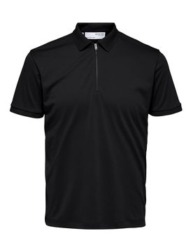 SELECTED Camiseta 'Fave' negro