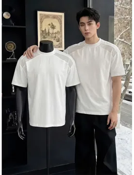 Summer New Style Men's Quick-Drying Sun-Protective Silk-Soft Breathable Short-Sleeved T-Shirt Men's Summer Mesh-Connected H - Aliexpress - FashionsVida
