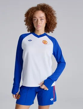 Manchester United Womens 26/27 Away Pre Match Warm Top XS - Adidas - FashionsVida