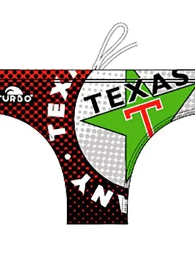 Texas-gasoline Blurred Swimming Brief Red / Green 5XL Men - TURBO - FashionsVida