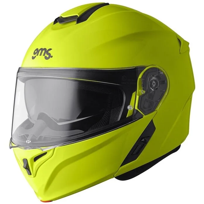 Casco Moto Modulare Aperio giallo nero taglia 2XL - gms - FashionsVida