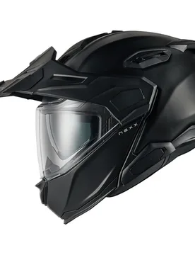 Casco Moto Modulare X.Lifecountry Mono Nero Opaco taglia L - Nexx - FashionsVida