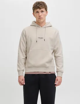 Jack & Jones - Sudadera de hombre con capucha y print frontal - jack & jones - FashionsVida