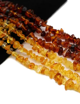 Natural Yellow Amber Beads Irregular Shape High Quality Exquisite Gift Couple Jewelry Making DIY Necklace Bracelet Accessories - Aliexpress - FashionsVida