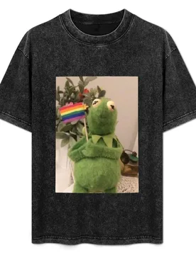 Gay kermit T-Shirt Trend Art Print T-Shirt - Aliexpress - FashionsVida