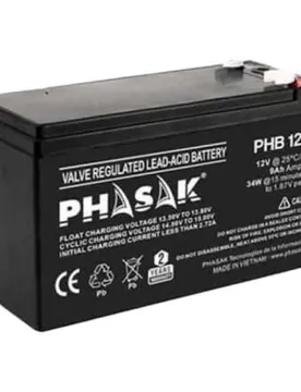 Batterie Ups Phb 1209 9a 12v Black One Size unisex
