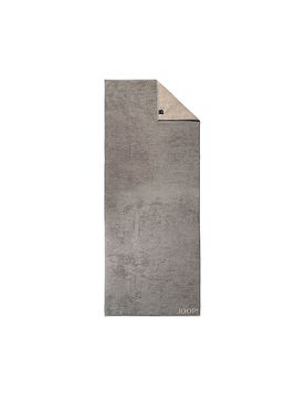 Saunatuch 80x200cm CLASSIC DOUBLEFACE Graphit grau baby