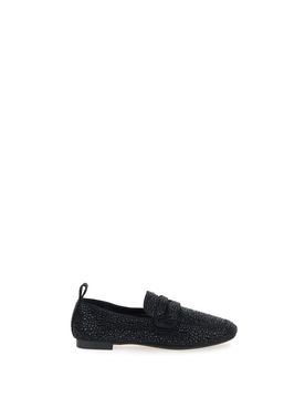 Mocassini con strass NERO 38