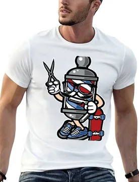 Barber Skater Style T-Shirt cotton t shirts high quality t shirts for man cotton t shirt man cotton T-shirt - Aliexpress - FashionsVida