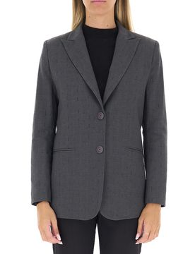 Blazer monopetto PIOMBO XS
