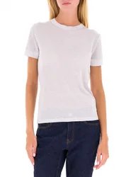 T-shirt in lurex GRIGIO GHIACCIO III