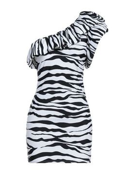 Minivestido Mujer Negro 38 Mujer