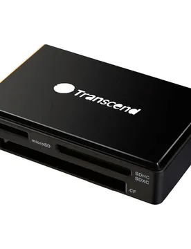 Lecteur De Cartes Rdf8 Usb 3.1 Gen 1 Black One Size unisex - Transcend - FashionsVida