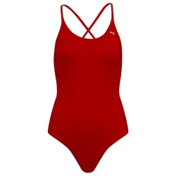 Maillot De Bain V Neck Red S