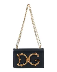 DOLCE&GABBANA Schultertasche Damen Schwarz -- Damen