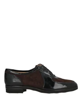 Schnürschuh Damen Dunkelbraun 36.5 Damen - GRAVATI - FashionsVida