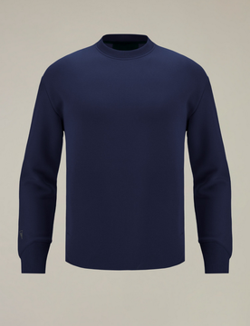 MACRON felpa frenz uomo navy blue
