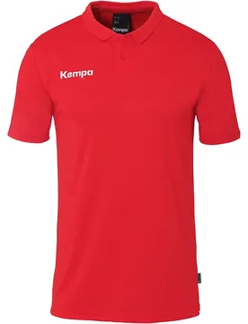 Kempa Polo Poloshirt, rot XL