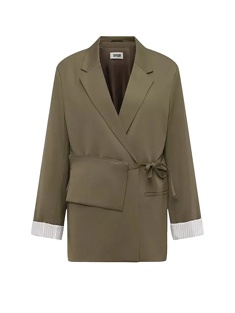 Blazer WINCHAM_1 olive 40 damen - Drykorn - FashionsVida