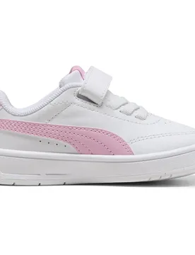 Sneaker Court Classic Clean Ac+ White / Pink Shimmer EU 21