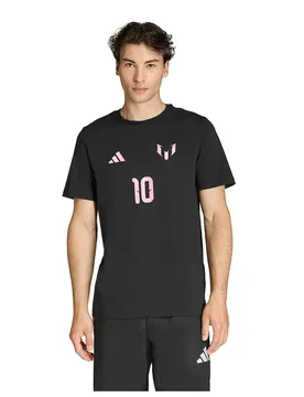 T-shirt à Manches Courtes Messi Name&number Graphic Black M