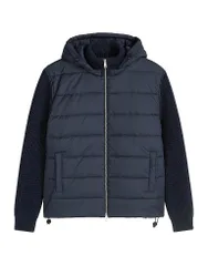 Veste matelassée légère bleu XL