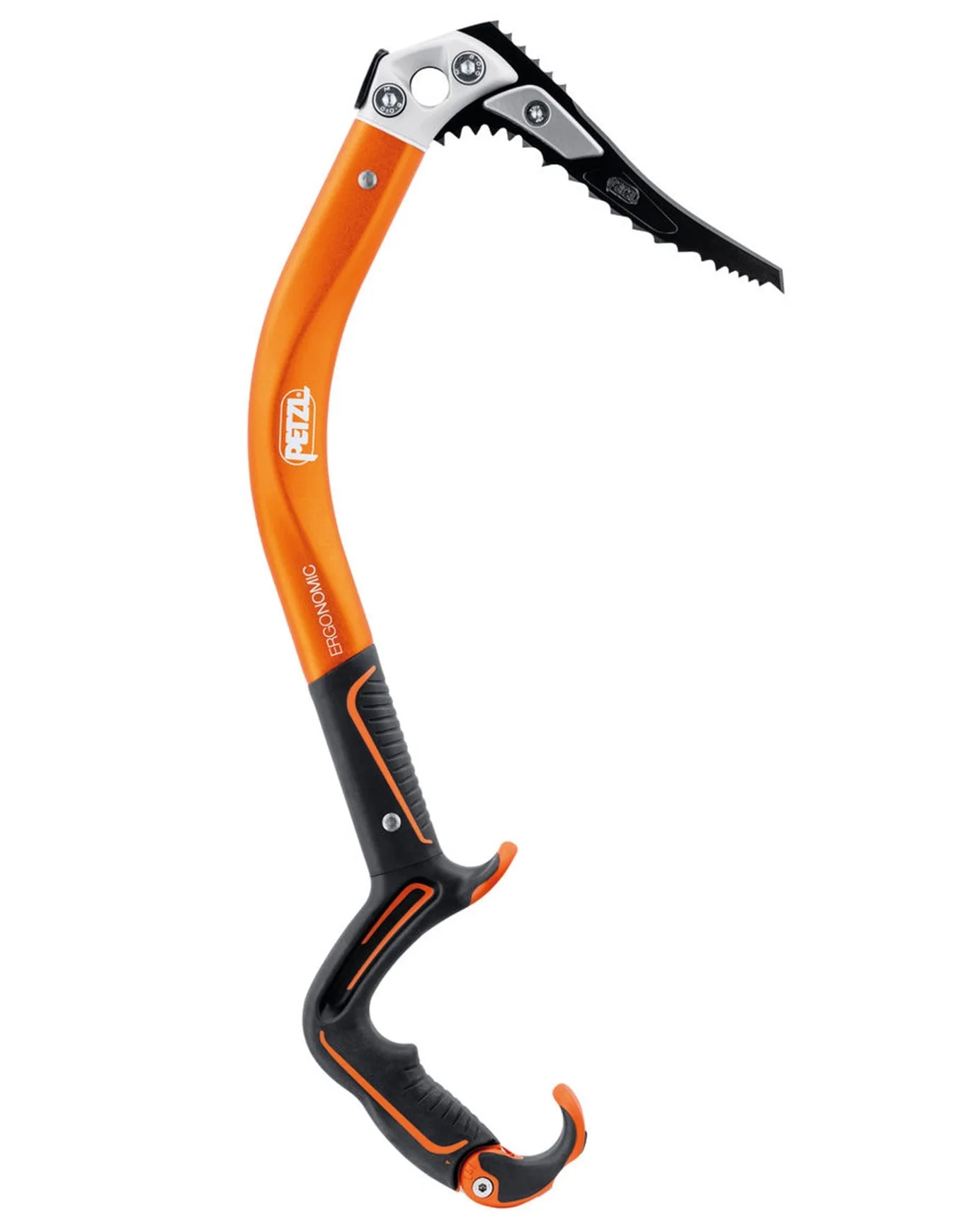 Piolet de dry tooling - Ergonomic - Orange - Petzl - FashionsVida