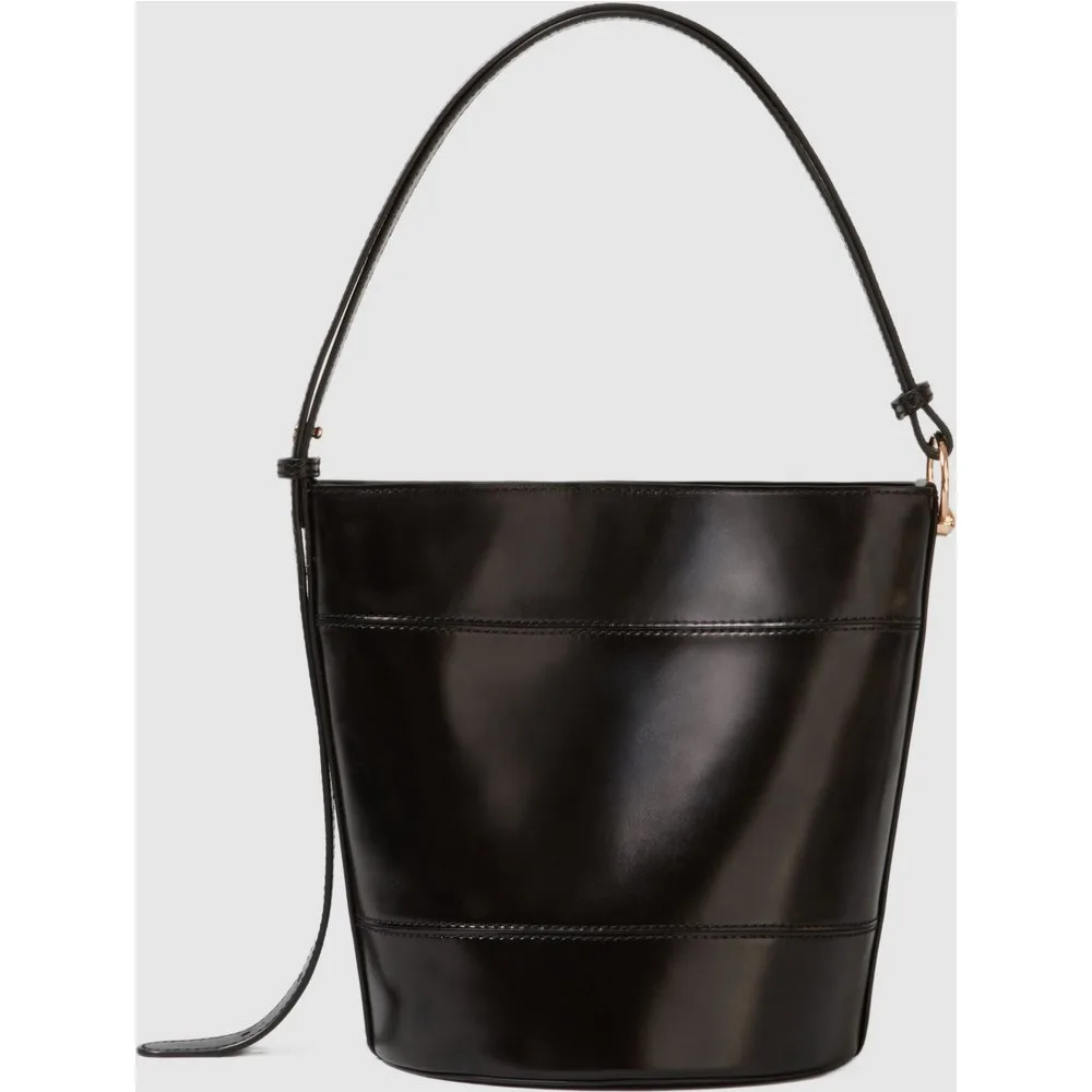 Bolso de mano de cuero tipo saco - CLAUDIE PIERLOT - FashionsVida