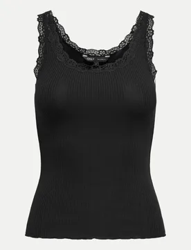 Only Top Sara Schwarz L - Only - FashionsVida