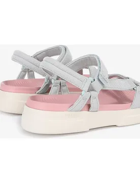Sandalias planas de mujer ultraligeras con plantilla a contraste - Walk In Pitas - FashionsVida