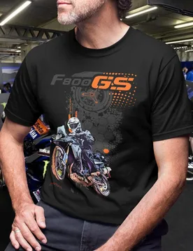 EY B/M.W F 800 GS T Shirt The Trail Conqueror Motorcycle Tee Off Road Rider Graphic Top For b.mw Motorrad Fans GS Trophy Gif - Aliexpress - FashionsVida