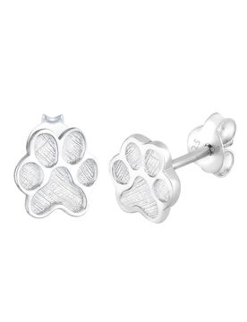 ELLI Pendientes 'Pfoten' plata