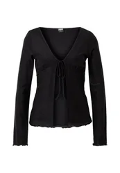 Cardigan - Ladies Mesh Cardigan - XS bis XL - für Damen - Größe S - schwarz - Frauen - female