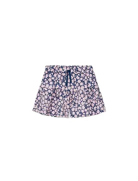 Boboli Jupe 713023 Orchid Flower Print 3 Années Fille