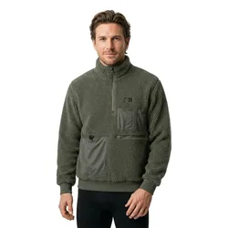 Polaire Demi-zip Frost Sherpa Dusty Olive M