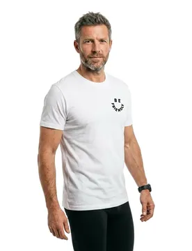 Mister T-shirt à Manches Courtes Good Karma Friend White 3XL
