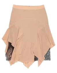 Falda midi Mujer Rosa palo 32 Mujer