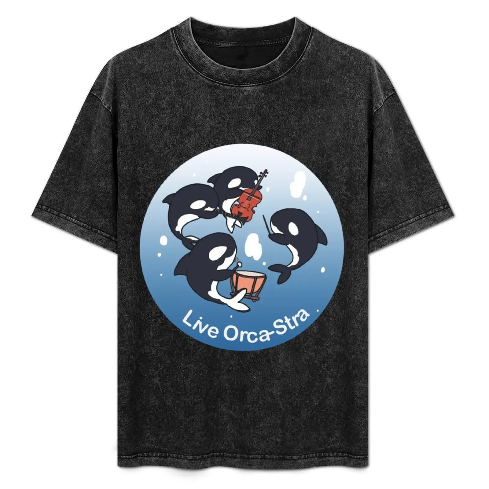 Live Orca-Stra T-Shirt Modern Style Print T-Shirt - Aliexpress - FashionsVida