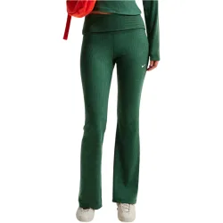 Sportswear chill knit pantalón mujer Verde (XL)
