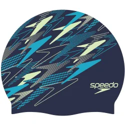Gorro de natación unisex Printed Silicone Cap