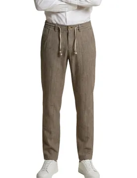 Yos Herren Hose Braun 517045