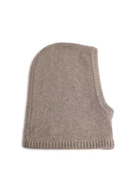 Balacava 'astri' in truffle cashmere
