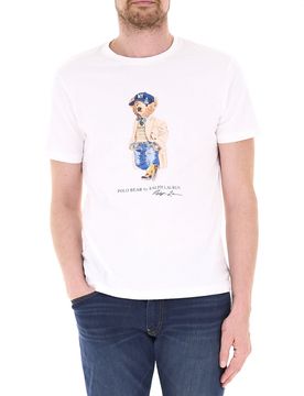 T-shirt girocollo POLO BIANCO L