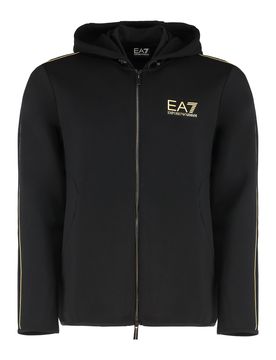 Men's Full Zip Hoodie with Side Zipper Pockets