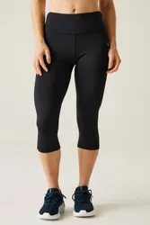 Influential 3/4 Legging Pants - Jet Black - Size: 20