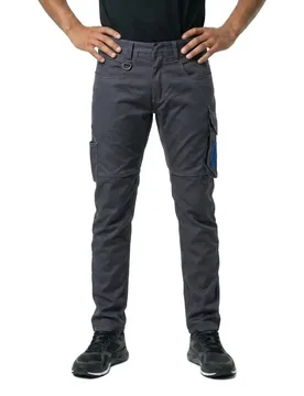 Pantalon De Travail Unique 12579 Big Thigh Pockets Dark Navy / Royal 64 - MASCOT - FashionsVida
