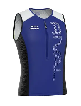 Maglia Da Triathlon Senza Maniche Rival Blue