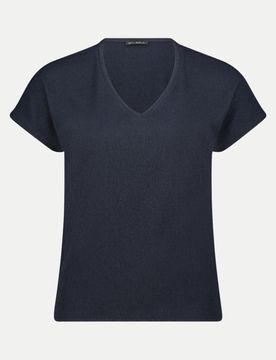 Betty Barclay Basic T-Shirt Blau 42
