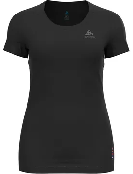 Merino Damen Unterhemd, schwarz M